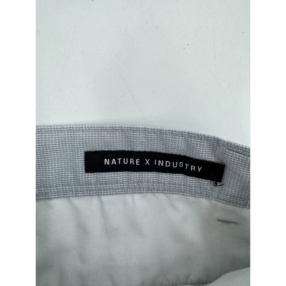 RVCA Nature X Industry Mens‎ Gray Micro Pattern Chino Shorts Size 32